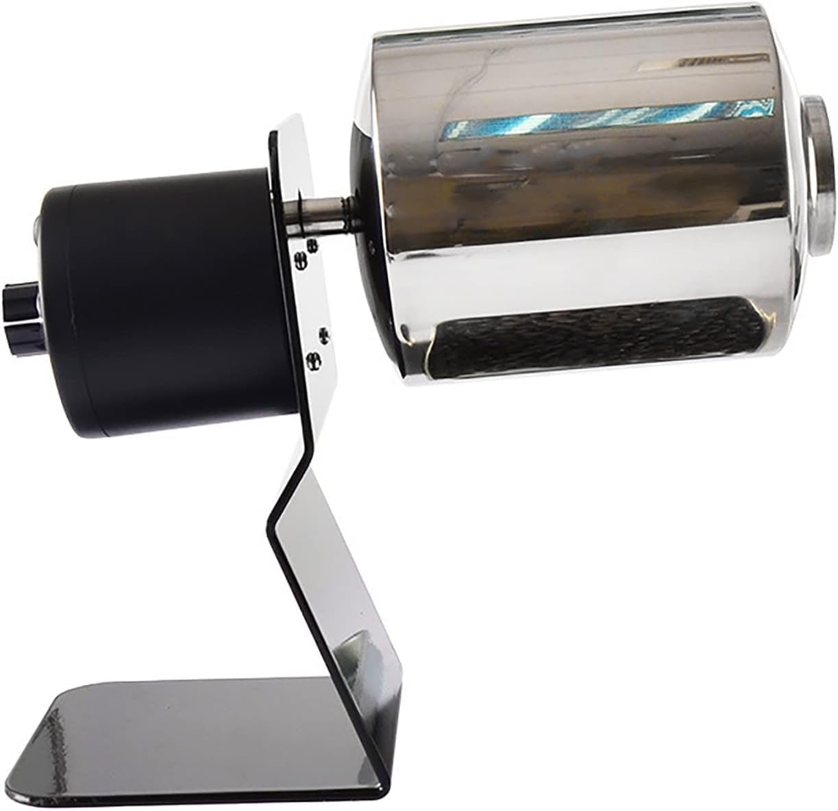 Household Coffee Bean Roasting Machine, Electric Household Stainless Steel Drum Type Rotation Coffee Bean Roaster Roller for Baking Coffee, Raw Beans, Peanuts, Grain