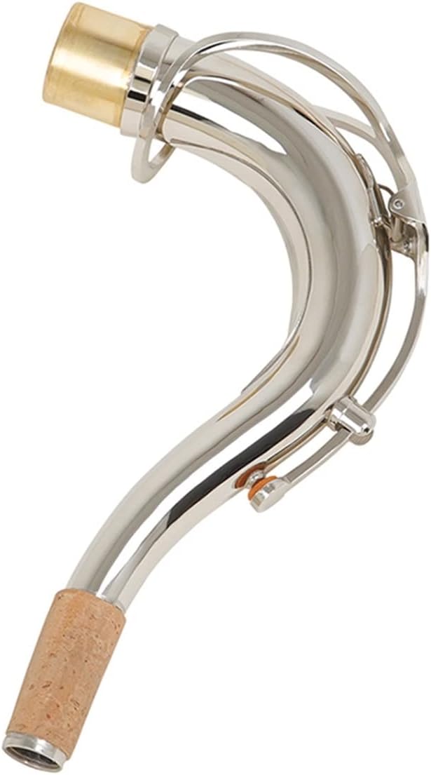 Saxophone Parts Tenor Saxophone Bent Neck Brass Material Sax Replacement Parts Nozzle Woodwind Instrument Accessories