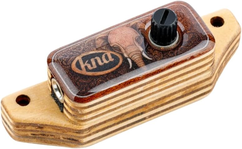 KNA SPP-2 Sitar Pickup – Natural Acoustic Tone, Lightweight Bridge-Mounted Sensor, Feedback-Resistant Performance, Easy to Install, 1/4