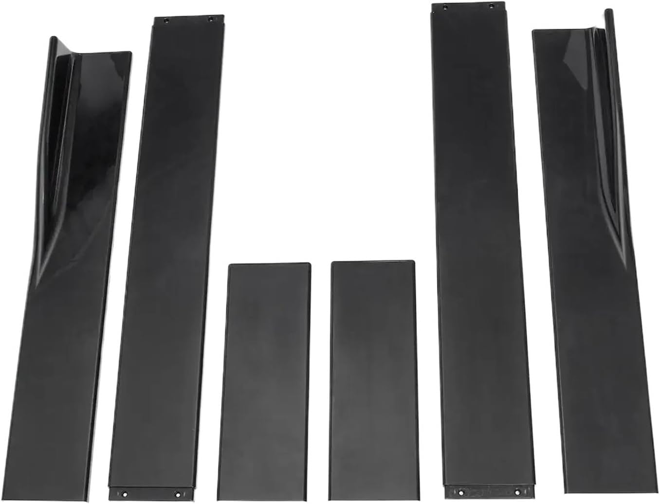 Side Skirts Universal Compatible for Dodge Challenger 2008-2023 Side Skirt Extension Kit Rocker Splitter Winglet Wing Car Accessories 78.7