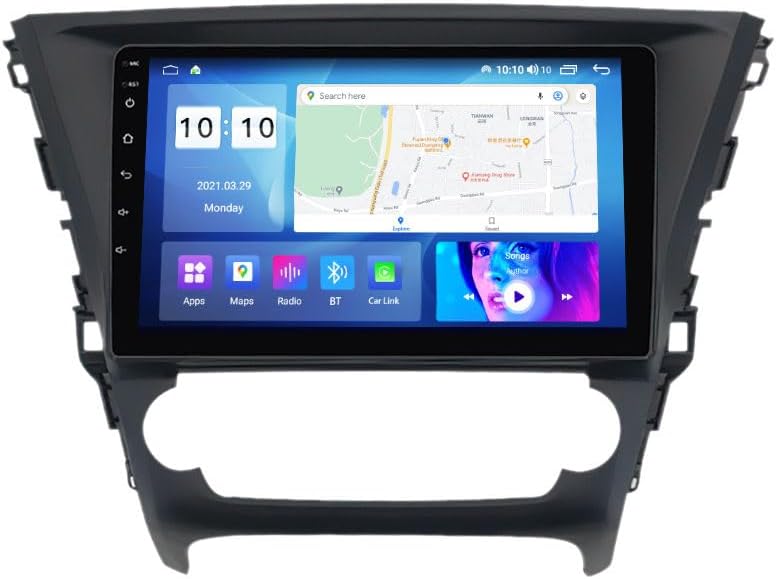 Android Car Stereo for Toyota Avensis Touring Sports 2015-2018,10 inch IPS Touchscreen with Upgrade Wireless CarPlay & Android Auto,WiFi/GPS,Support SWC and Subwoofer,4-Core 1+32G