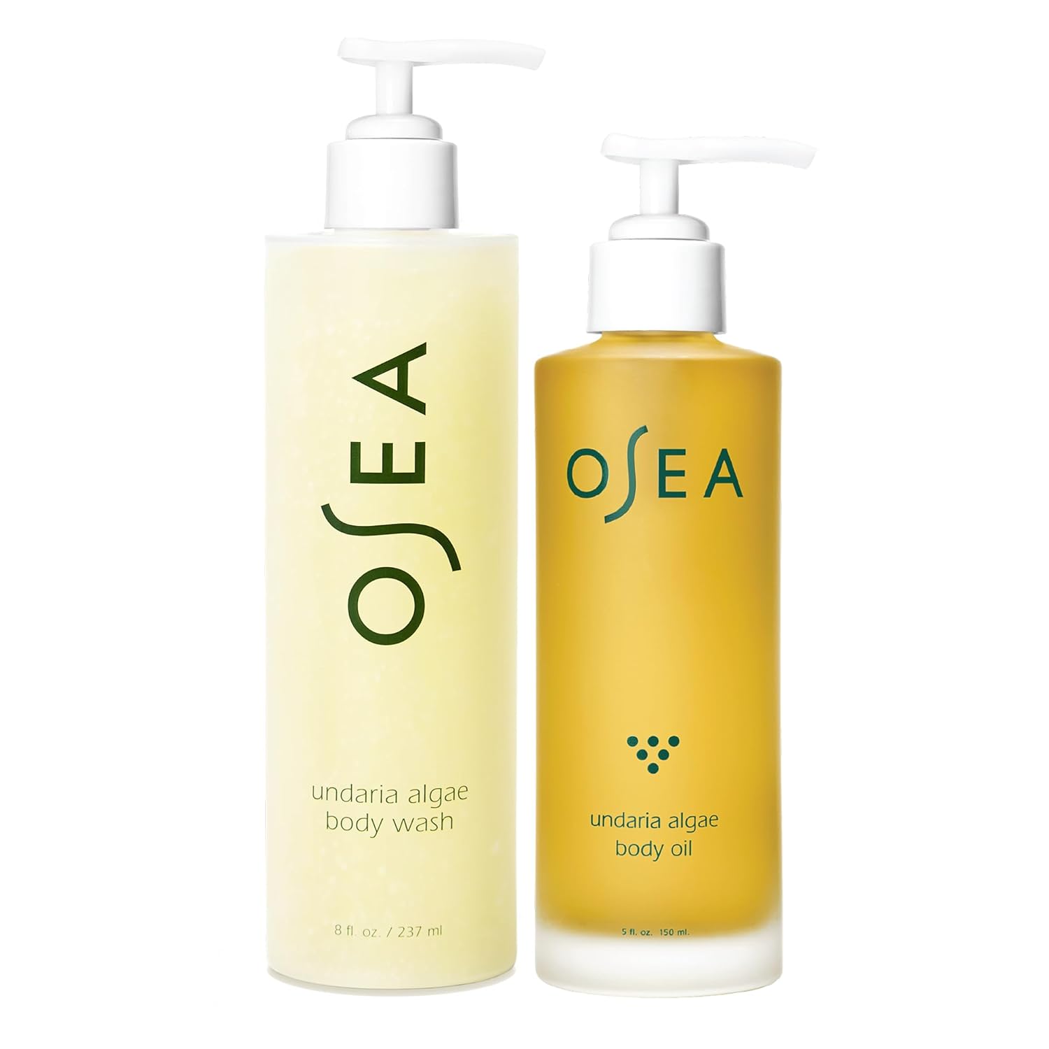OSEA Undaria Cleanse & Glow Duo - Undaria Algae Body Oil & Undaria Algae Body Wash