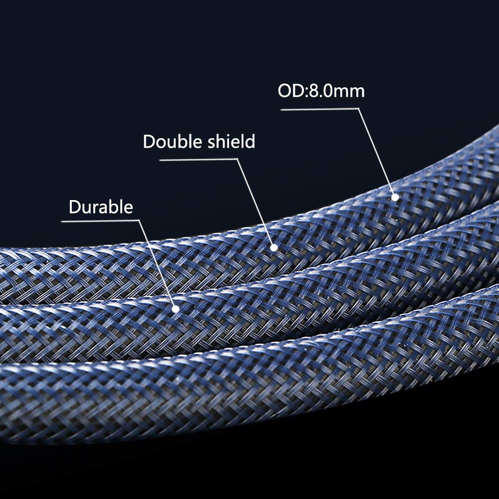 SKW Single OFC Balanced XLR Male to XLR Female 3 PIN Microphone Cable (9.8ft, 3M)