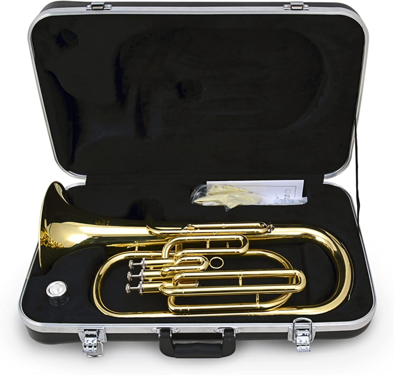 Trumpets Beginner Euphonium Musical Instrument in B Flat Three Key Small Holding Horn Palitong Brass Instrument Trumpet Set