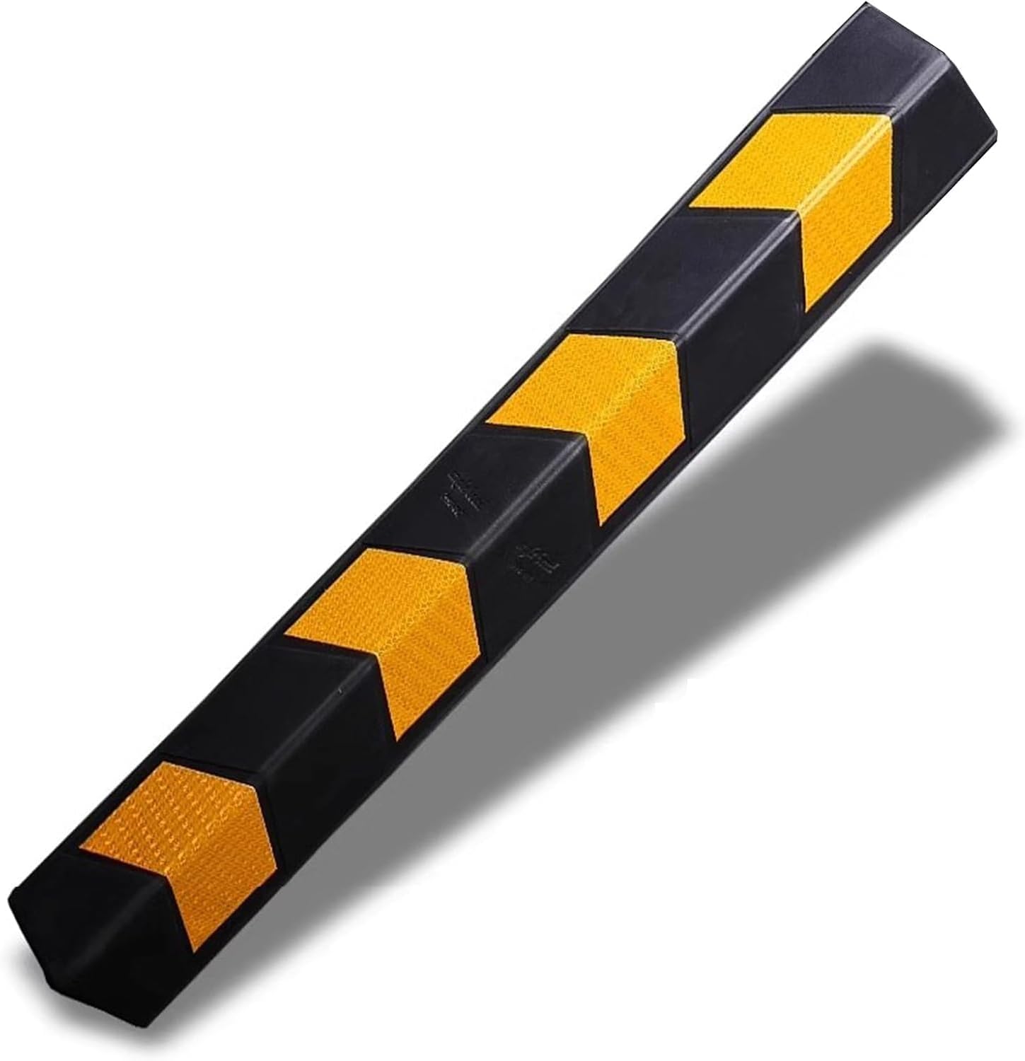 Car Parking Protector Wall Corner Guard for Parking Garages,L-Shape Reflective Strips Wall Corner Protector(15pcs-150cm)