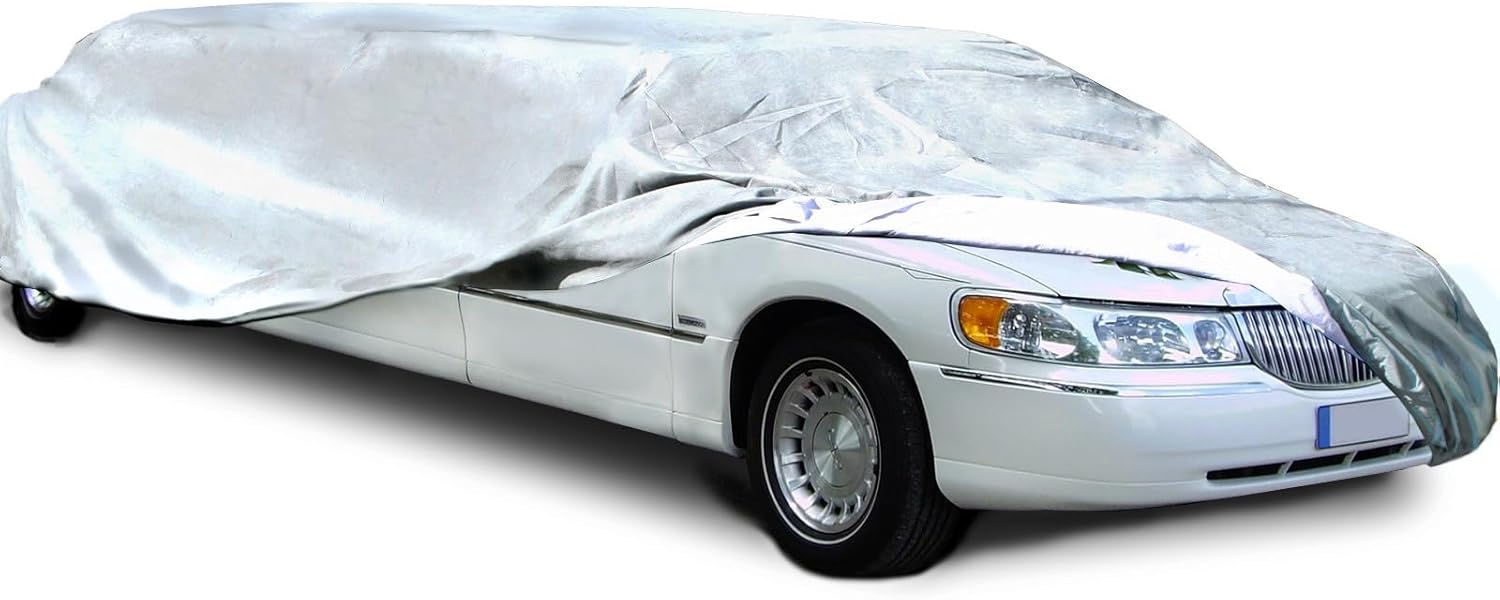 EliteShield ShieldAll Limo Cover, Heavy Duty UV Resistant Weatherproof Limousine Car Cover for Mercedes-Maybach, Cadillac, Lincoln, Rolls-Royce, Bentley and More, Fits up to 28ft Long