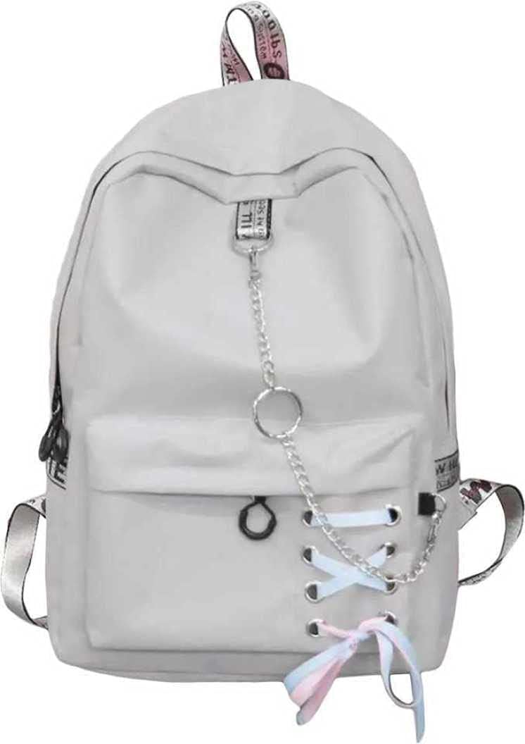 Diving deep Medium 30 L Backpack Stylish School Bag For Girls /Women's Stylish Backpack Grey, Grey, Mid Size, backpacks