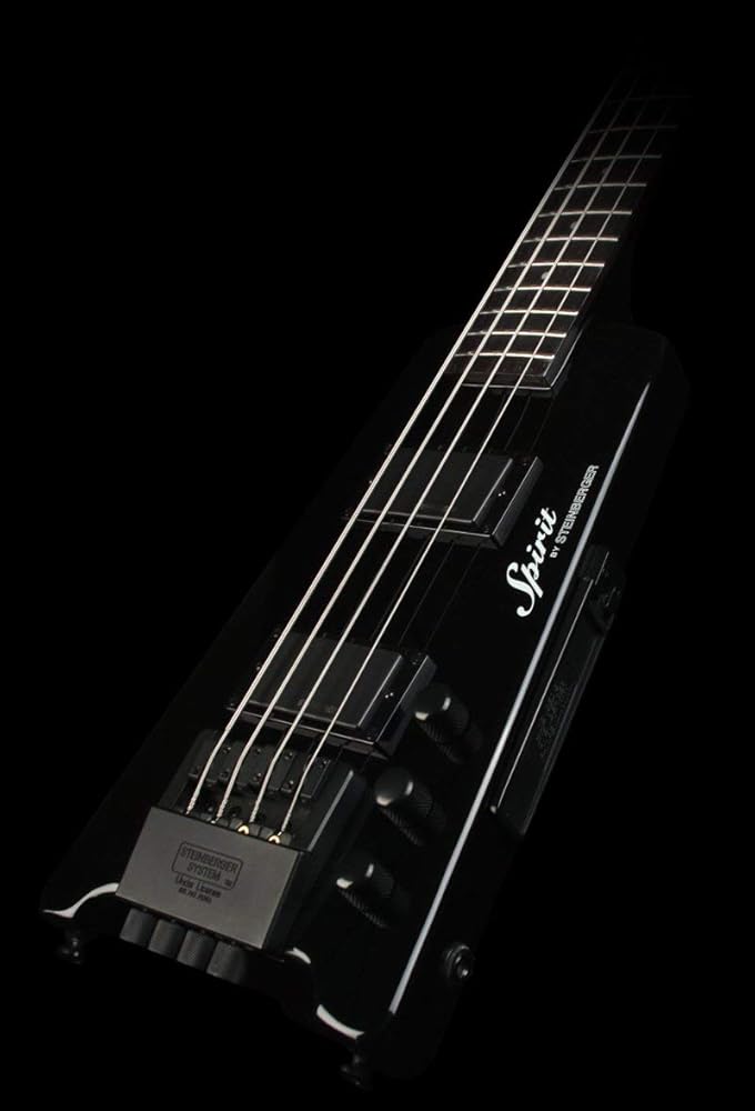 Steinberger XTSTD4BK1 4-String Bass Guitar, Black