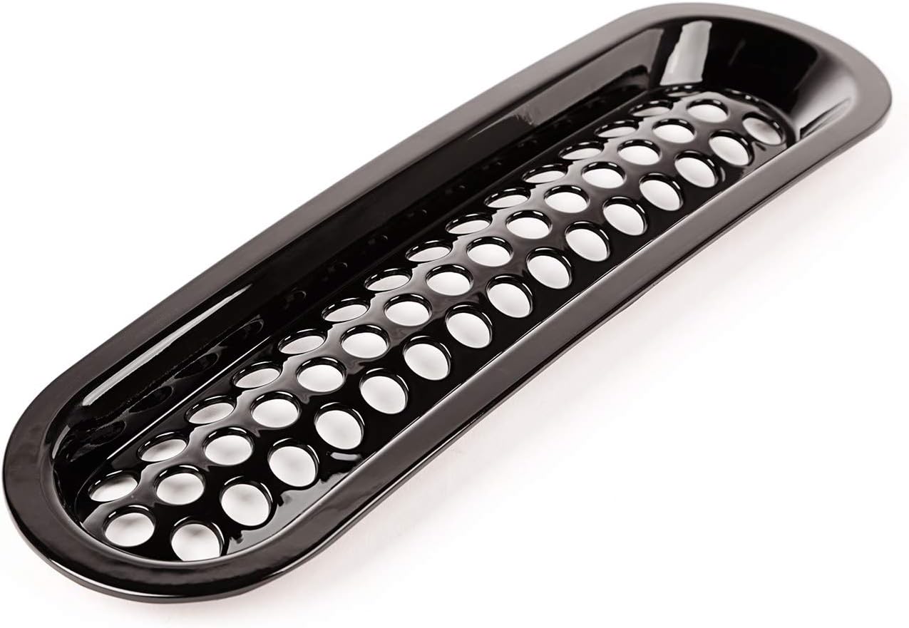 Rugged Ridge | Grille Insert Kit, Perforated, Black | 11306.31 | Fits 2007-2018 Jeep Wrangler JK