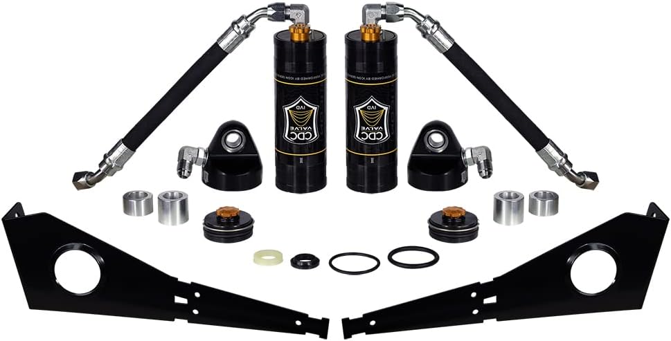 ICON Reservoir w/CDCV Upgrade Kit w/Seals, Pair, Compatible with 2005-Up Toyota Tacoma/07-Up FJ Cruiser, 51035C