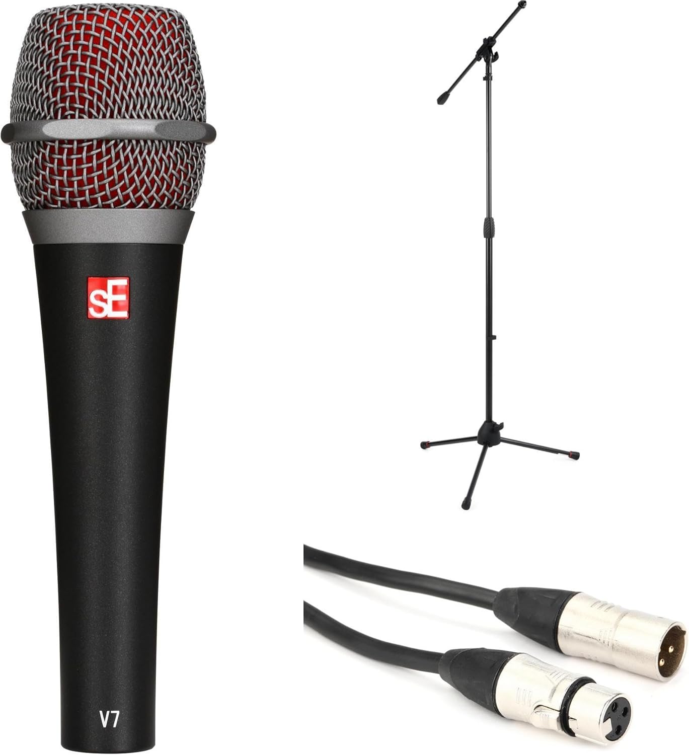 SE ELECTRONICS V7 Handheld Microphone with Stand and Cable
