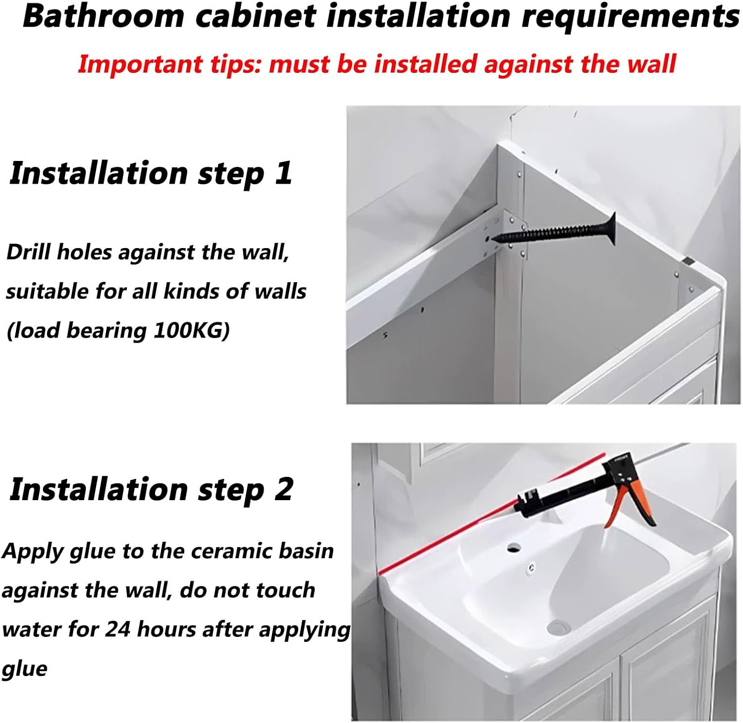 Corner Wall Mount Bathroom Sink, Corner Bathroom Sink, Bathroom Sink with Storage Container, White Ceramic Sink for Small Space, Single-Apartment(56cm/22in)