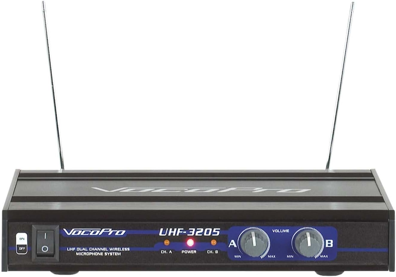 VocoPro, 2, Black, (9E,9F) (UHF-3205-9)