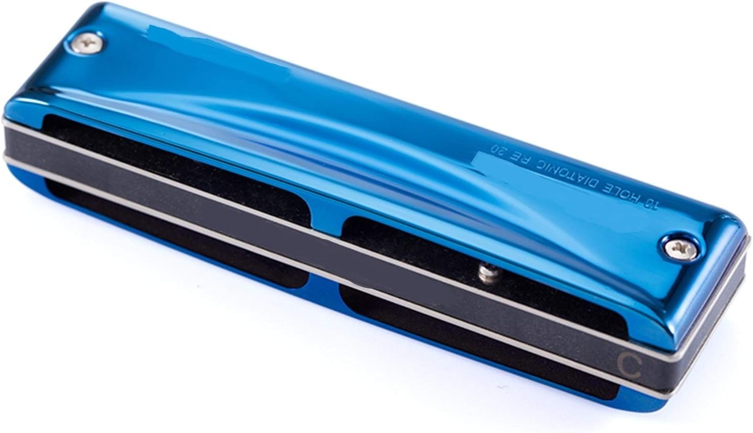 SUOFEILAIMU 10 Holes Blues Harmonica Diatonic Blues Harp Blue Professional Musical Instrument Key of C/Db/D/EB/E/F/Gb/G/Ab/A/Bb/B (Color : Key of E)