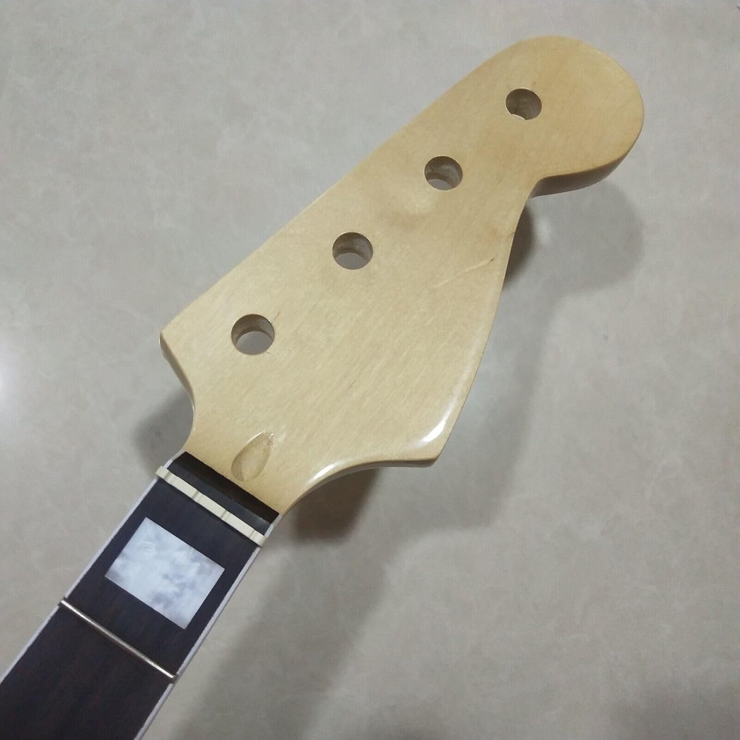 Guitar Part for 30 Inch Short Scale Gloss Bass Neck Parts 4 String Rosewood Fretboard 20 Fret