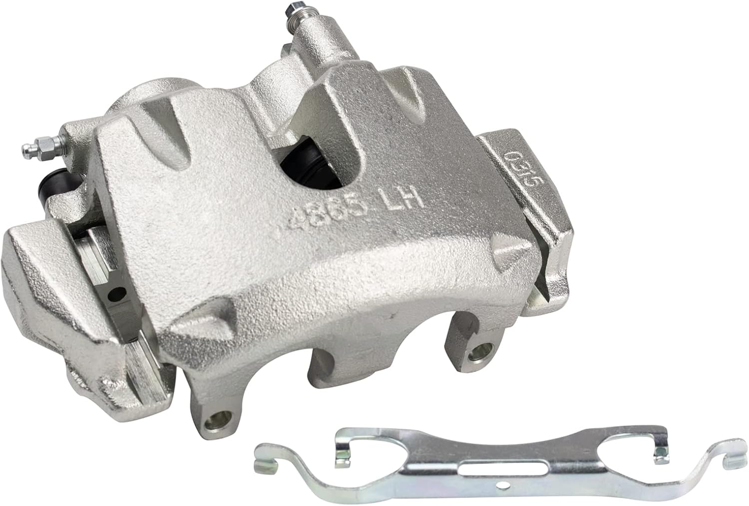 TRQ Front Left Brake Caliper w/Bracket Drivers Side Compatible with 2011-2019 Dodge Durango Jeep Grand Cherokee