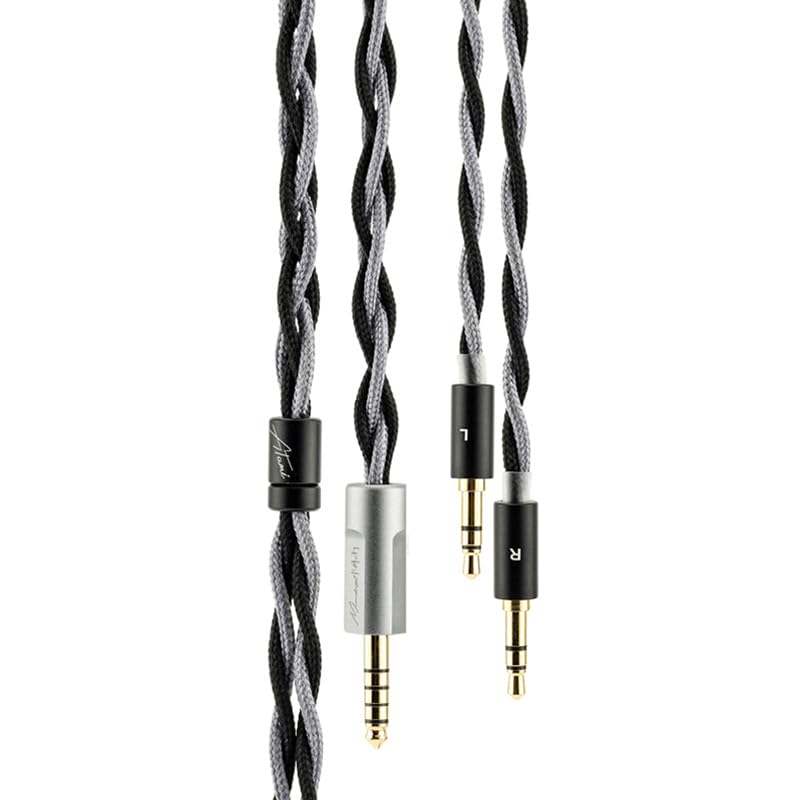 Moondrop Atami Headphone Upgrade Cable with 4.4mm Fully Balanced Plug Without Microphone (Dual 3.5mm)