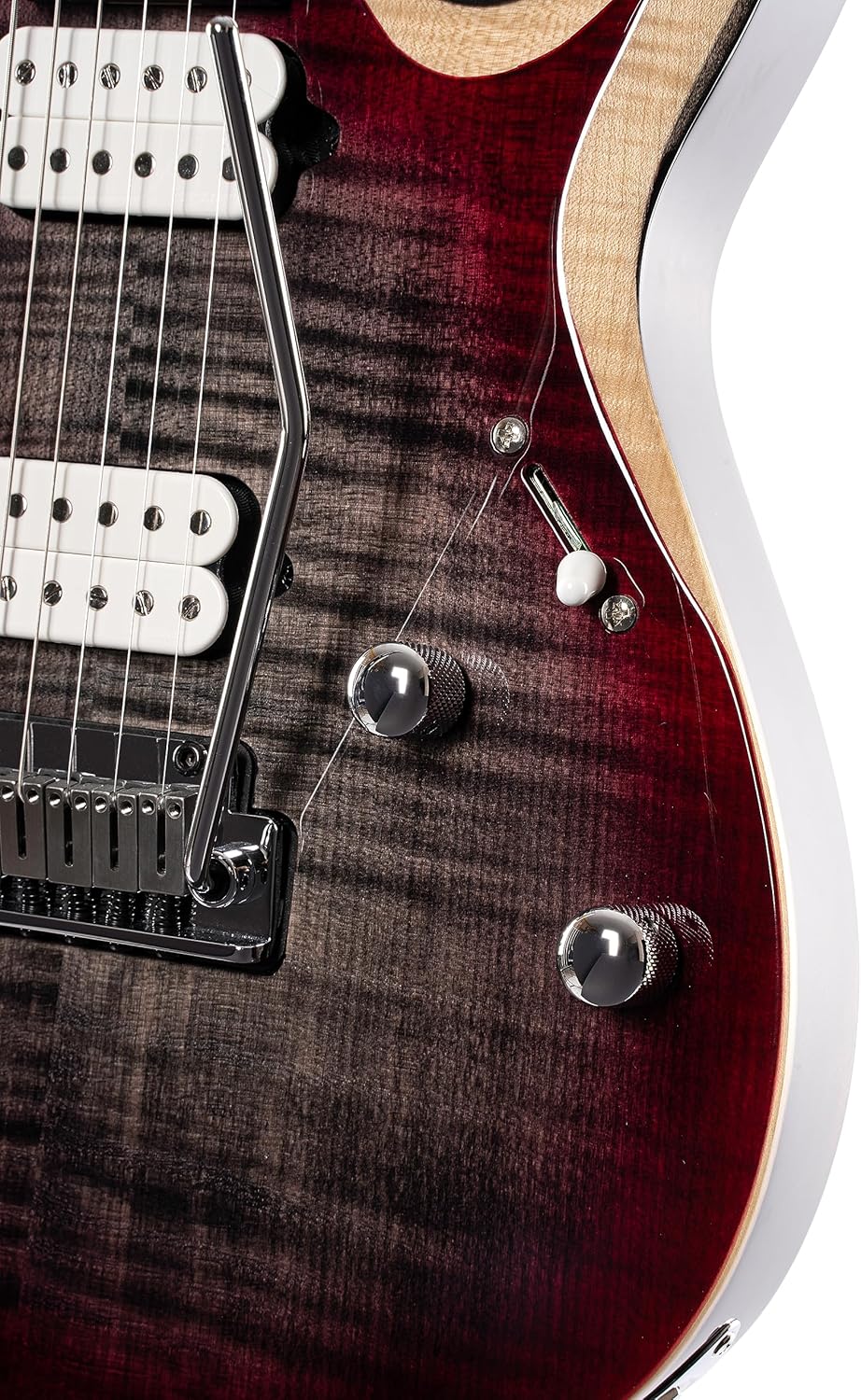 Cort X Series 700 Duality II Electric Guitar, Lava Burst