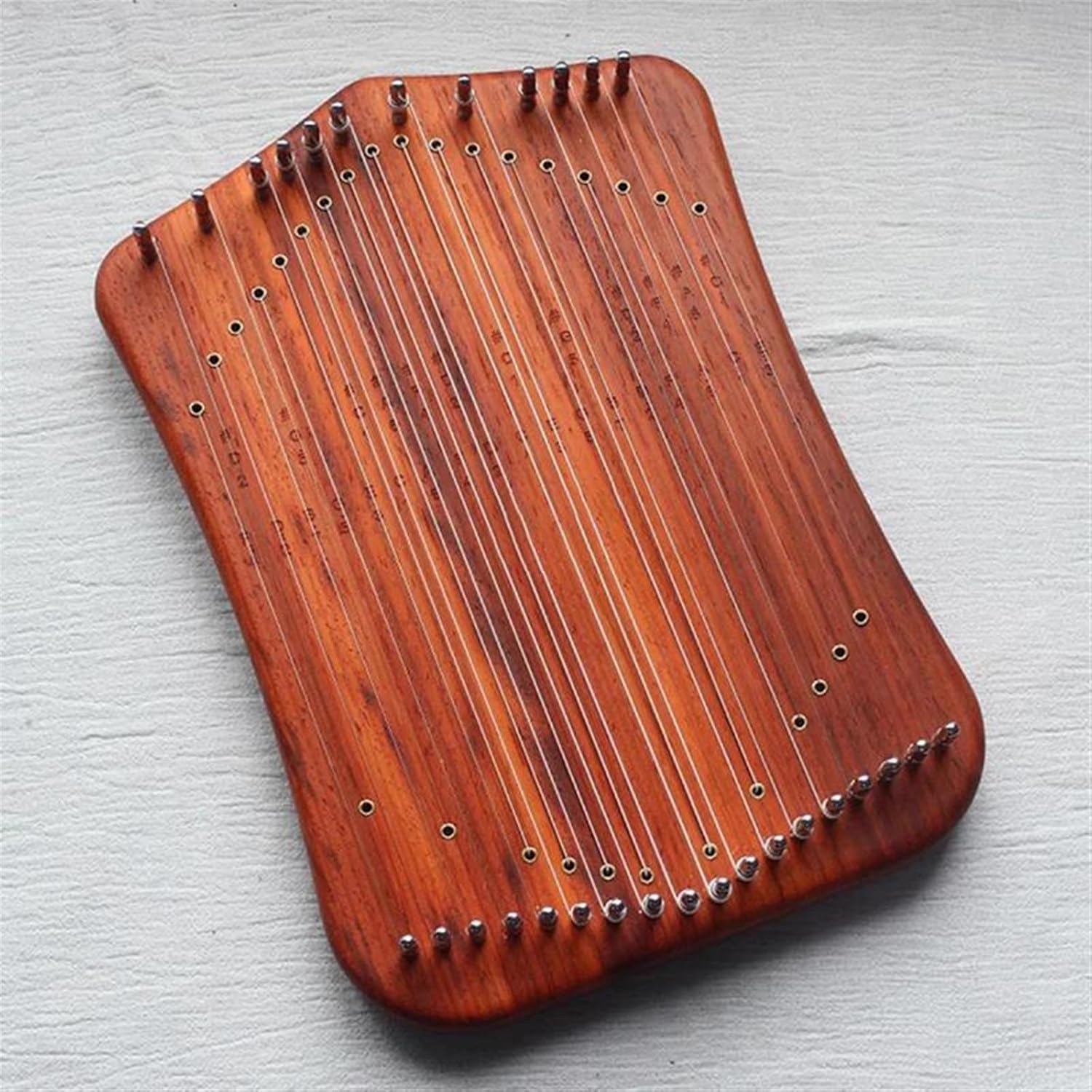 Lyre Harp Set 18/30 Strings Lyre Harp Maple Wood Chromatic Thumb Harps Fingerplay Lyres Professional Strings Instruments Gifts(30)