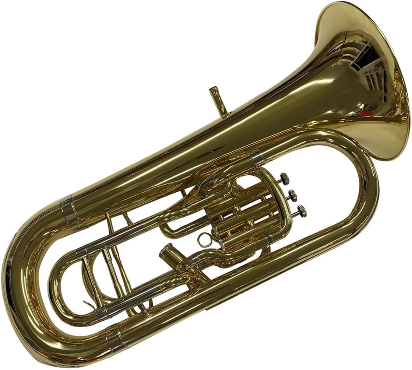Beginner euphonium Brass Instruments Professional Gold Lacquer 3+1 Euphonium China