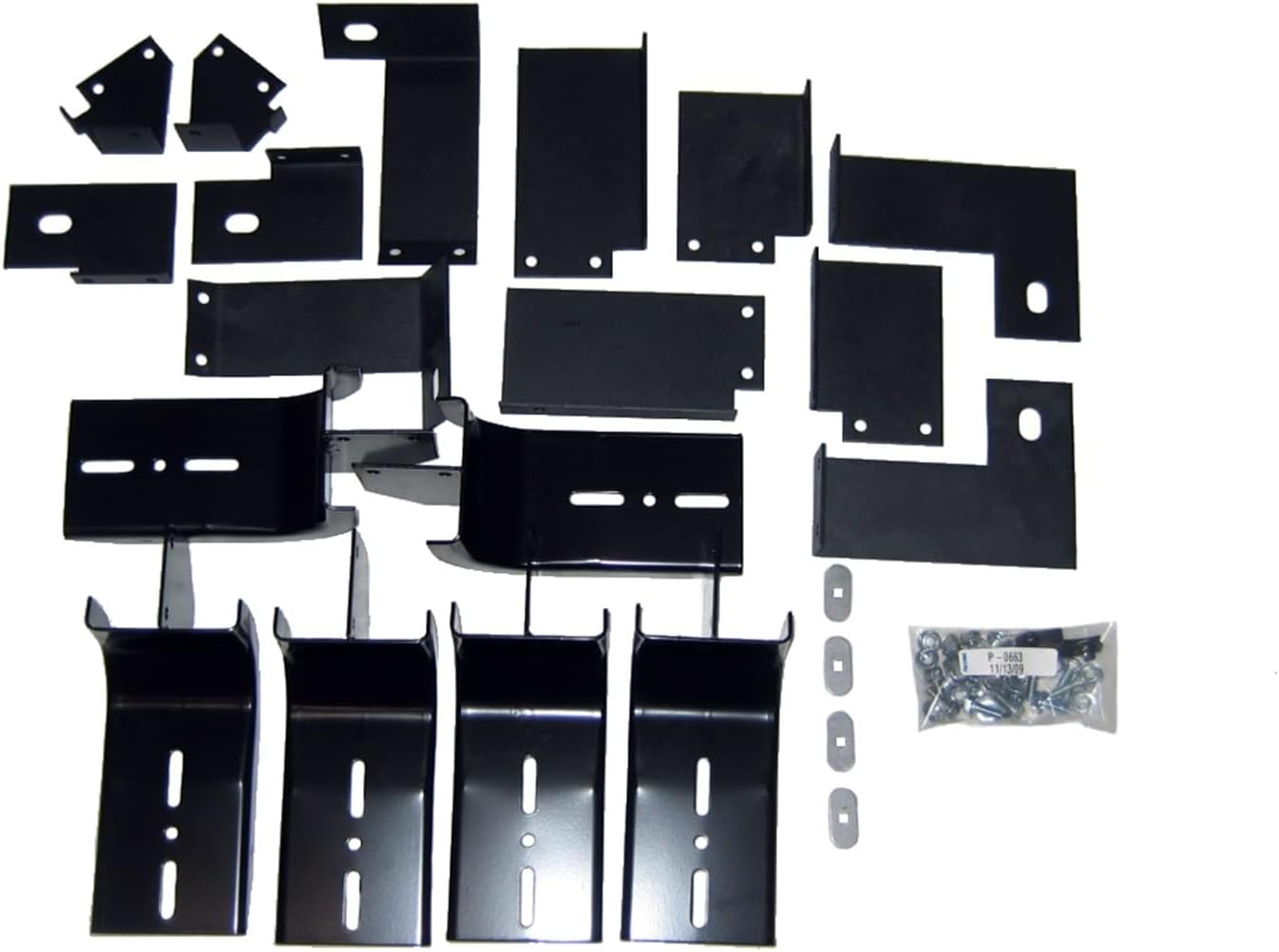 Lund 310077 OE-Style No Drill Running Board Bracket for 2007-2018 Toyota Tundra Standard Cab