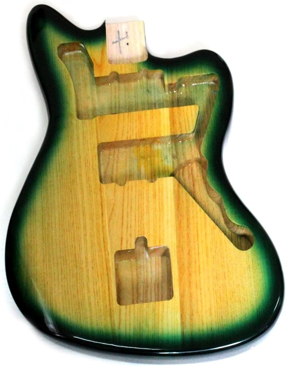 FLFL Electric Bass Guitar Body for Electric Guitar Barrel Accessories Unfinished Guitar Kit