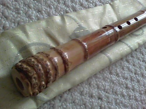 7 Hole U-Shape Voicing Hole Dongxiao Bamboo Flute G Key Zen Instrument