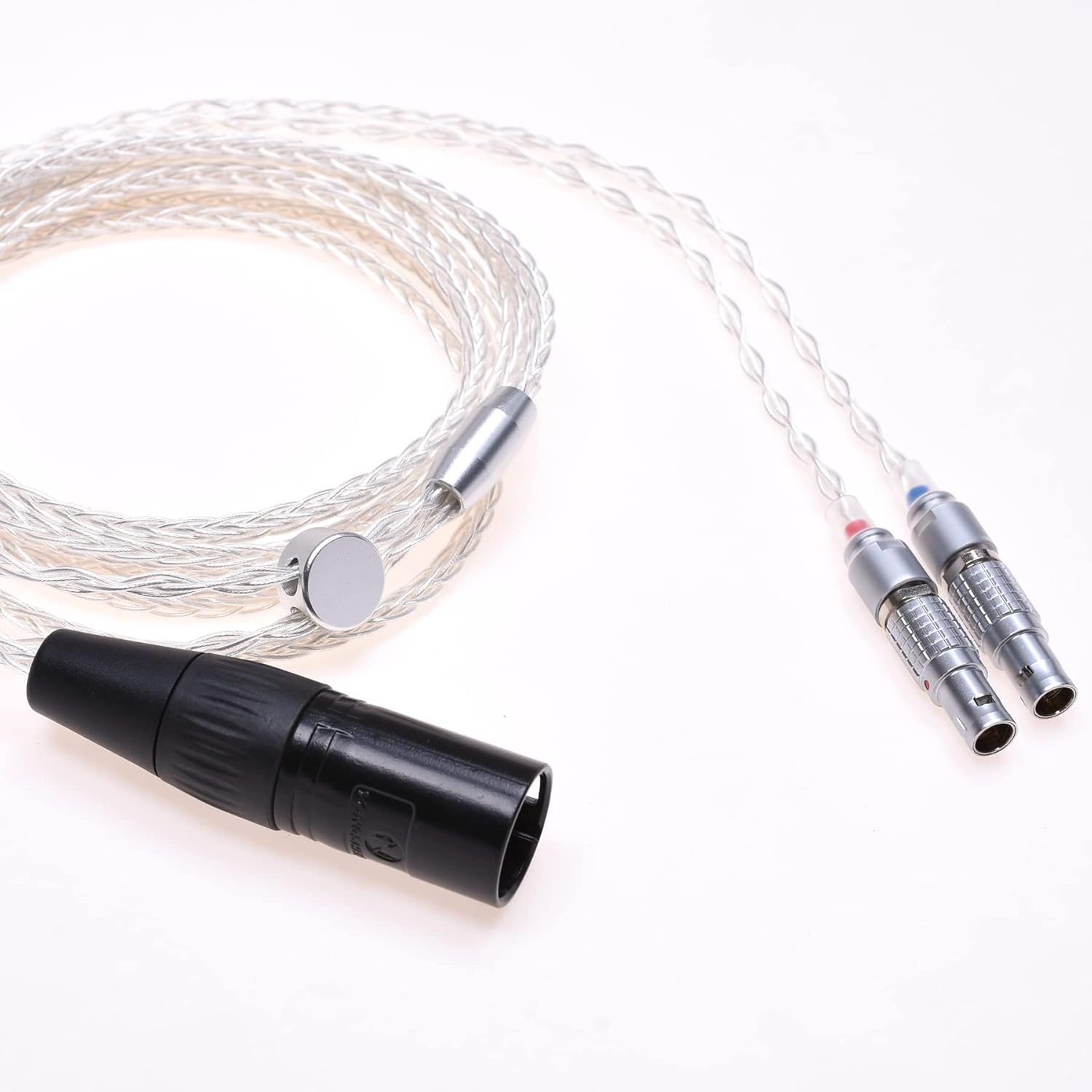 Silver Plated Headphone Upgrade Cable for Focal Utopia Ultra (8FT, 4Pin XLR Male)