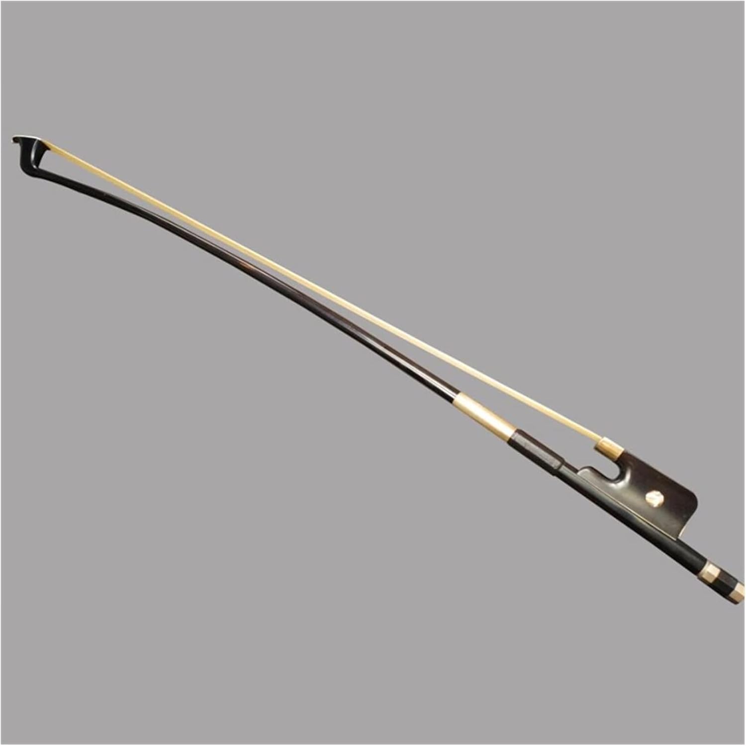 TSTS 4/4 3/4 French Black Carbon Fiber Double Bass Bow Stunning Carbon Fiber Double Bass Bow Professional Violin Bow (Color : 3/4)