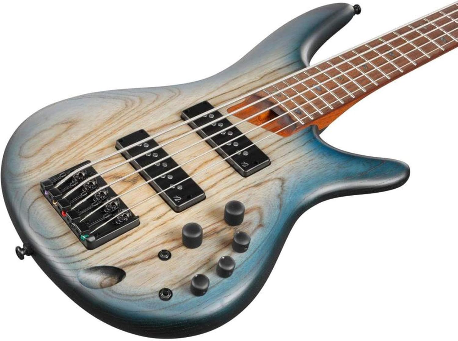 Ibanez SR Standard 5 String Electric Bass - Cosmic Blue Starburst Flat