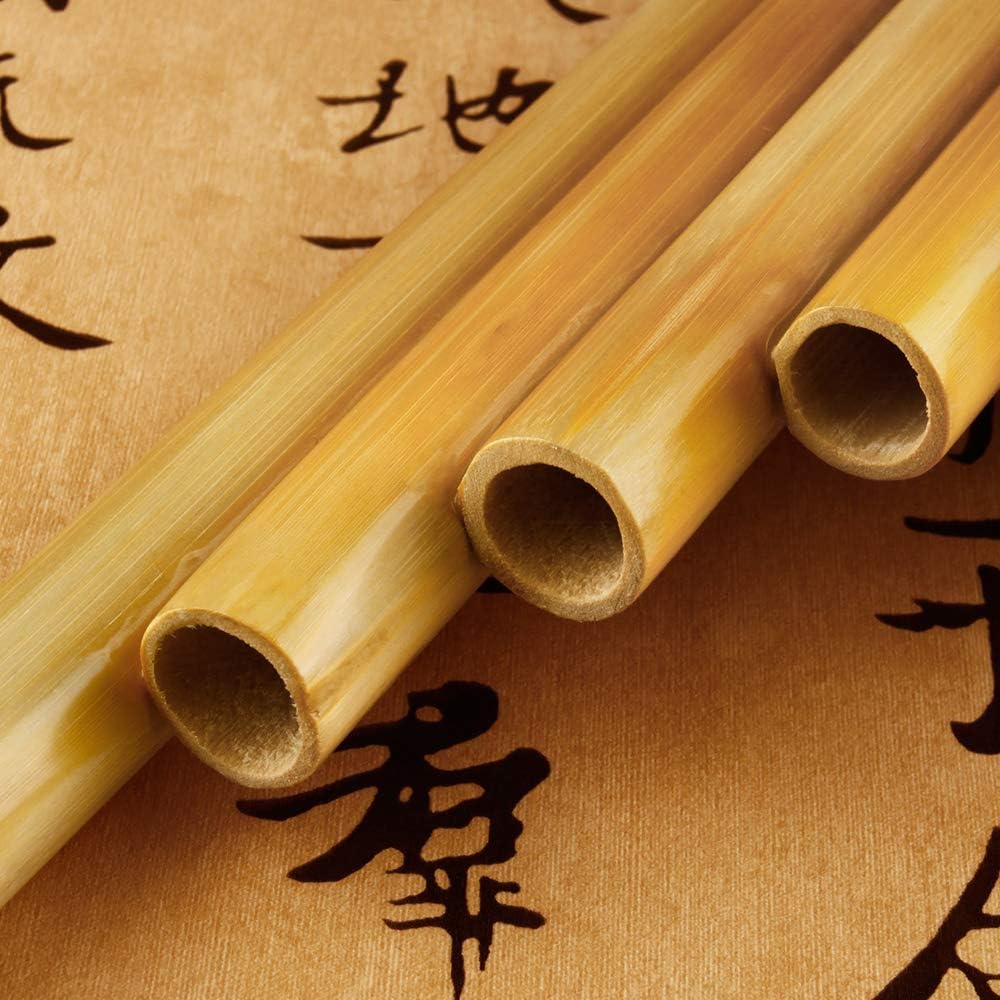 Upscale Romanian Folk Instrument Natural Reed Pan Flute Panpipes G Key Wind Pan flute Flauta Handmade (22 Pipes Right Hand, Wood)