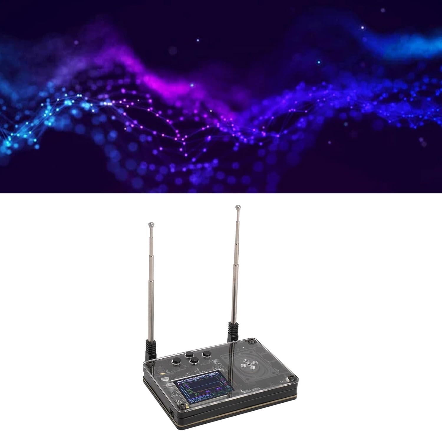 Type C Theremin Mini Theremin with Color Display and Over 70 Voices, for Beginners, Portable Electronic Instrument for Music Lovers