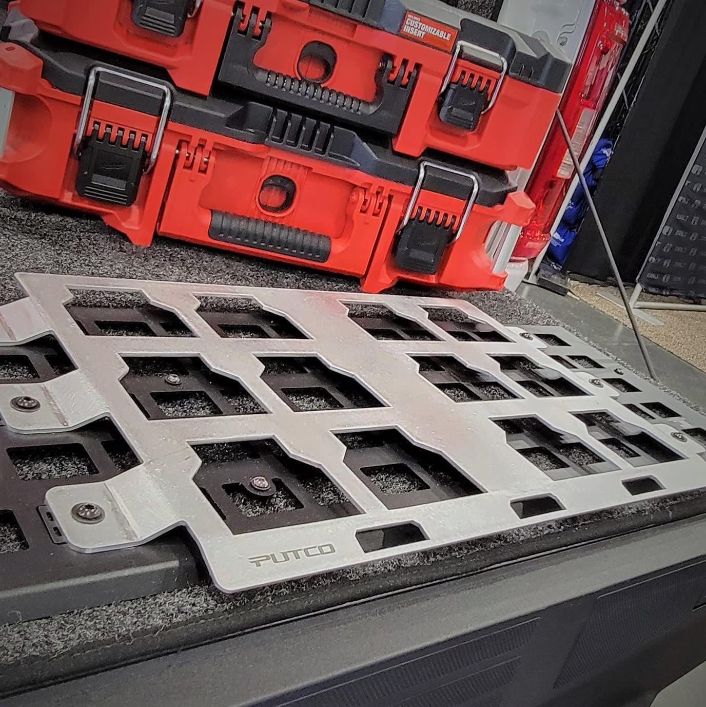 Putco MOLLE PACKOUT Bracket for Milwaukee Storage Systems, Regular, 195985