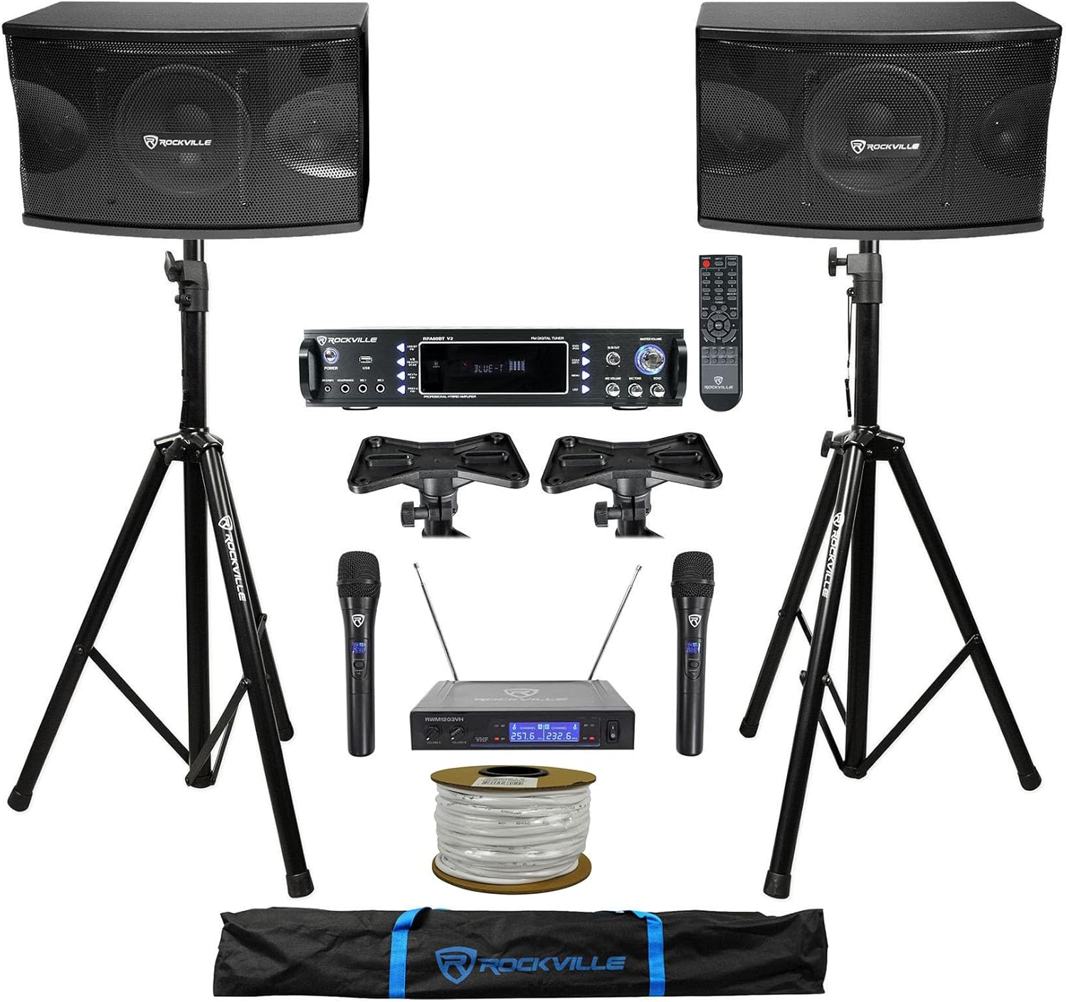 Rockville Bundle: (2) Rockville KPS80 8
