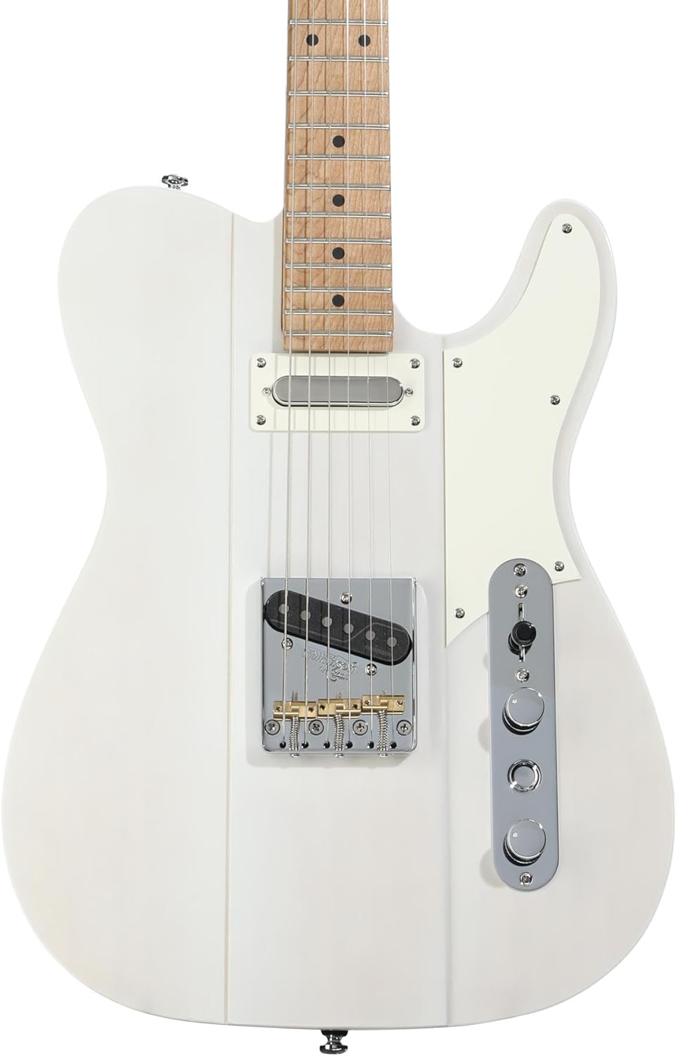 Reverend Greg Koch Signature Gristlemaster Electric Guitar - Transparent White