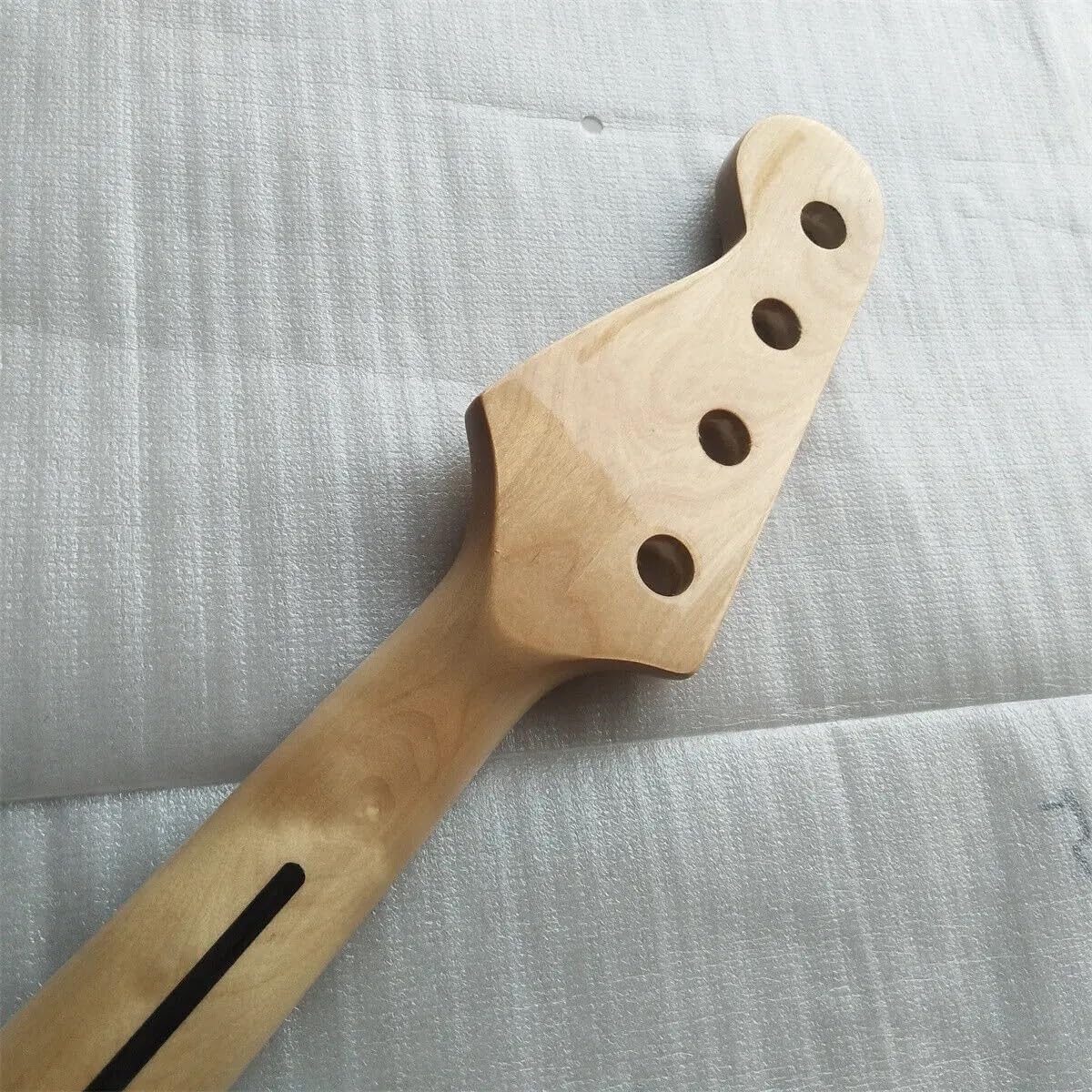 Maple P Bass Guitar Neck Parts 20 Fret Maple Fingerboard Dot Inlay 34inch Gloss(RosewoodFretboard)