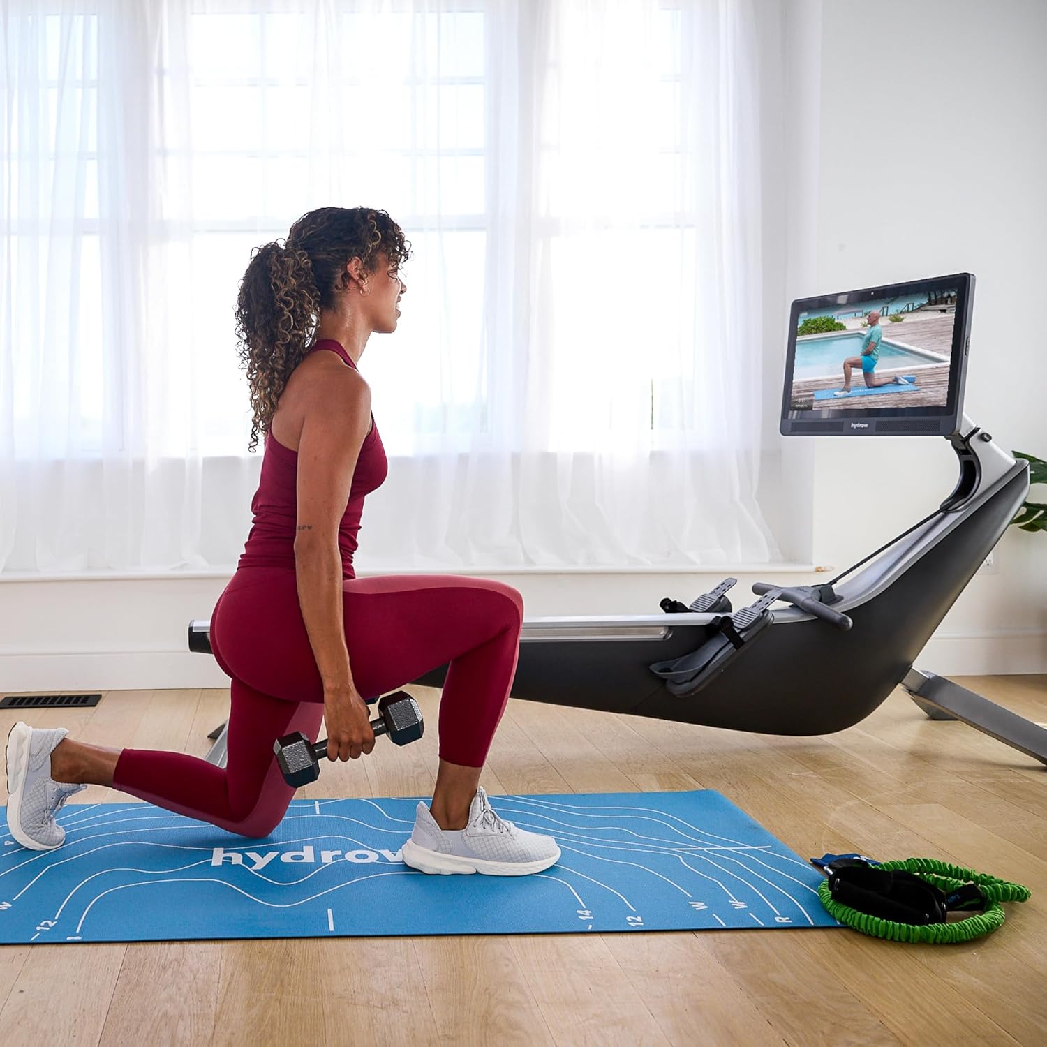 Hydrow Origin Rowing Machine with Immersive 22