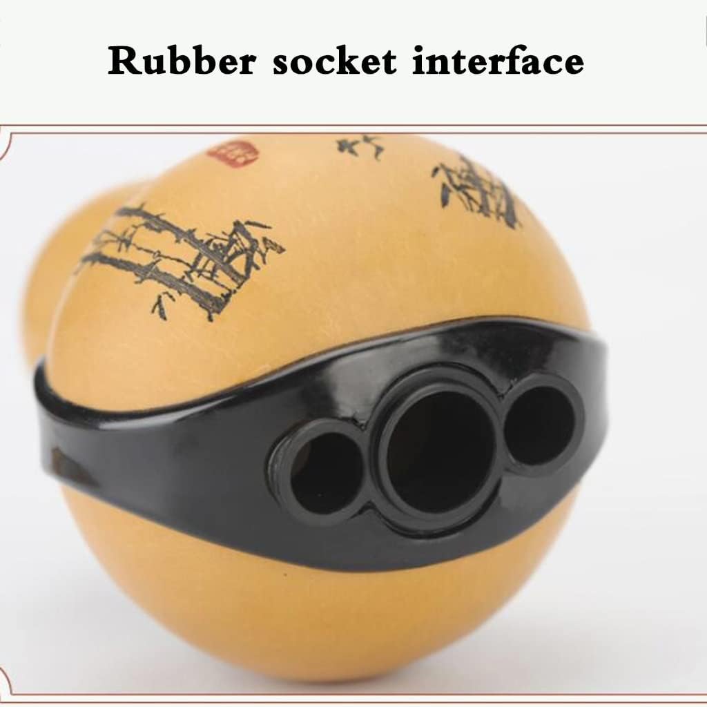 Musical Instruments Playing The Cucurbit Flute On Stage Traditional Instrument Hulusi Ethnic Instruments Gift For Beginner Music Lovers Easy To Carry Out (Color : WoodA, Size : B flat)