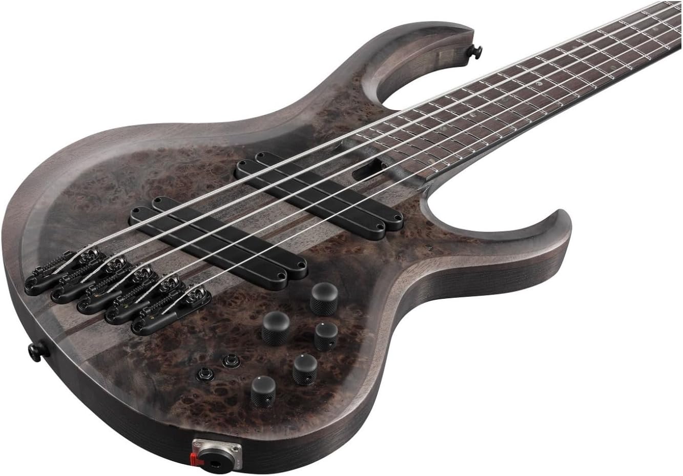 Ibanez Bass Workshop BTB805MS 5-string Bass Guitar - Transparent Grey Flat