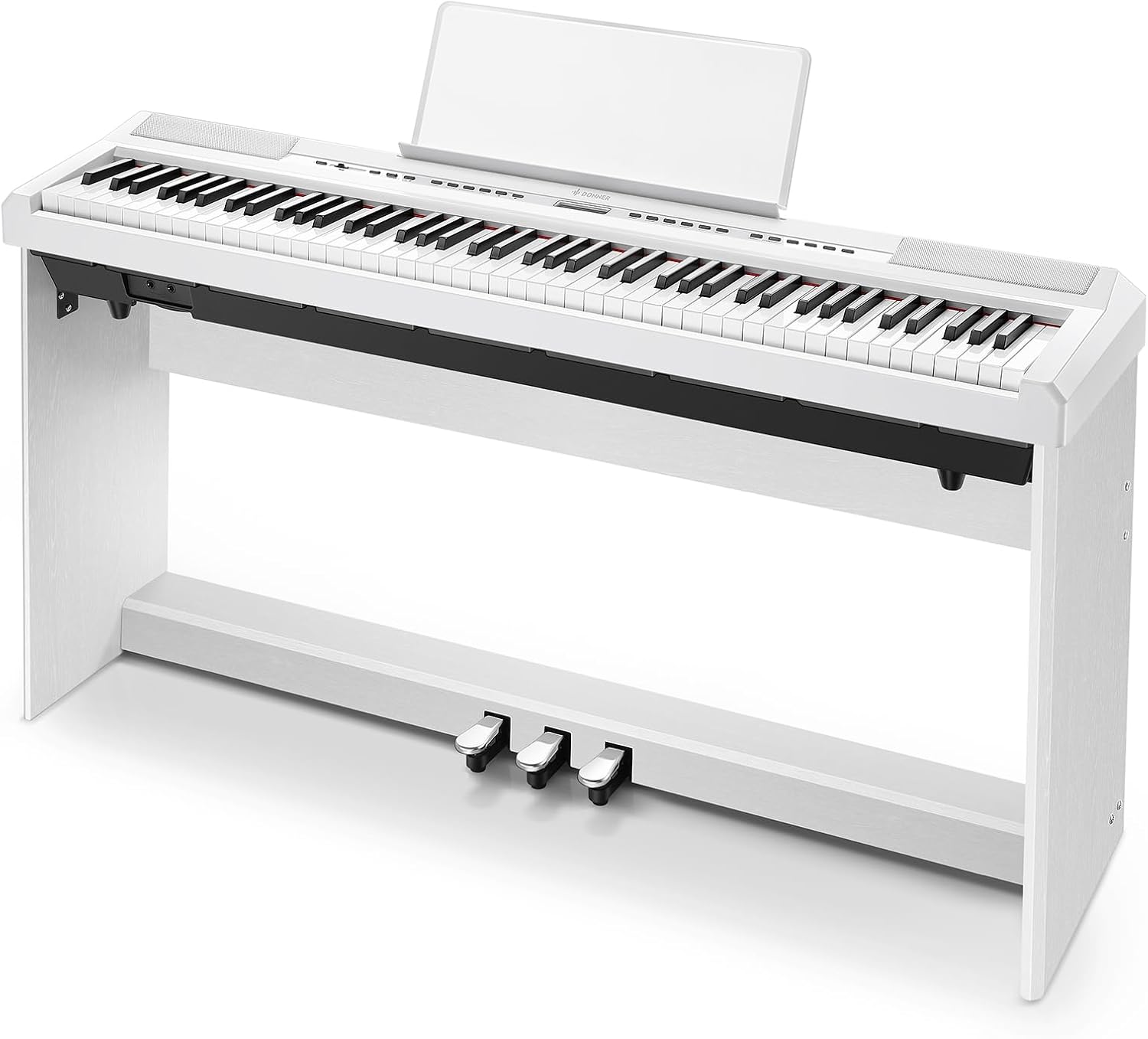 Donner DEP-20 Beginner Digital Piano+Donner Duet Piano Bench with Storage
