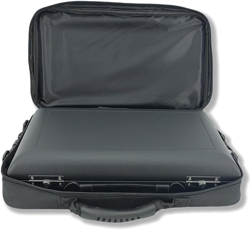 Professional Oboe C Key Forked-F Resonance Semi-Automatic Woodwind Instruments Ebonite Body Silver-Plated Keys with Oboe Reeds & Case Ideal for Beginners, Students & Advanced Players