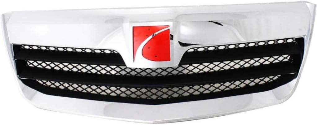 For Saturn Outlook Grille Assembly 2007 08 09 2010 | Chrome Shell | Black Insert | Plastic | GM1200607 | 25872731