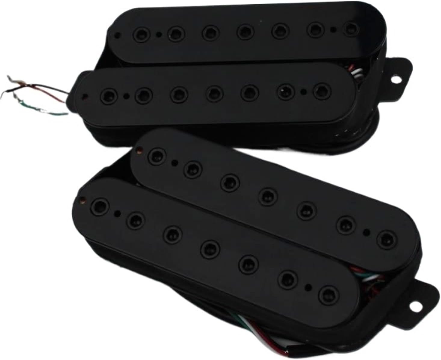 For Gu-yker Headless Fanned Fret Guitar Pickup for 7 String Electric Guitar Black