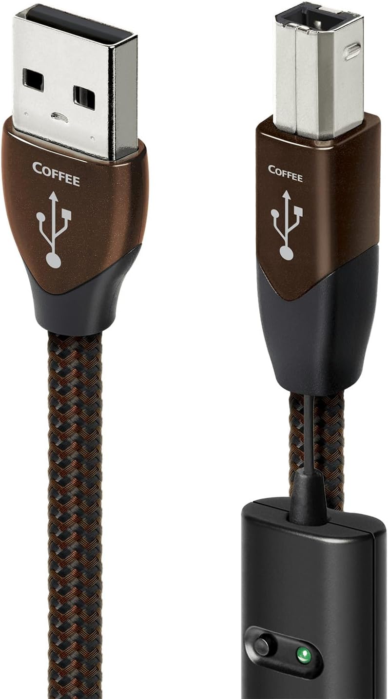 AudioQuest 0.75 m Coffee USB-A > B High-Definition Audio Cable