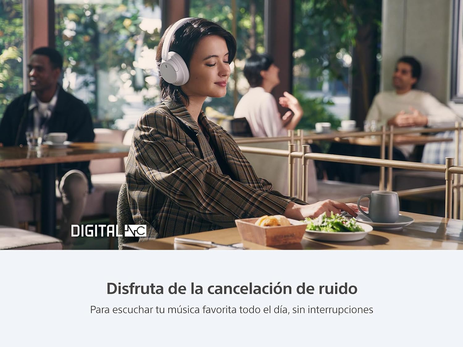 Sony WH-CH720 Noise Canceling Wireless Bluetooth Headphones - Built-in Microphone - up to 35 Hours Battery Life and Quick Charge - White