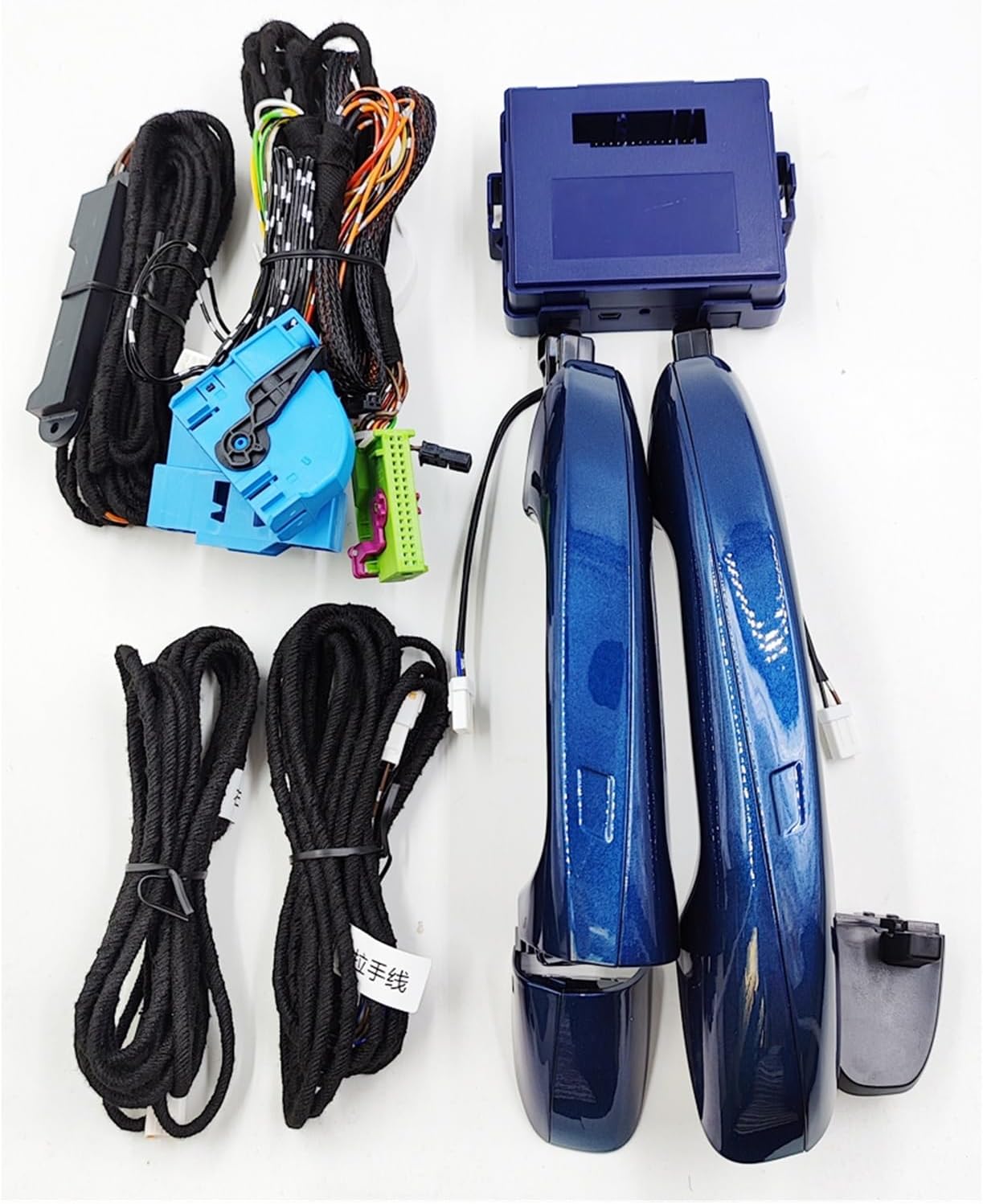 Keyless Entry GO Access System Compatible for Mercedes Benz A B GLB GLE GLA GLS with 2 Handle Comfort Access Car Part No Need Coding(2021 GLE)