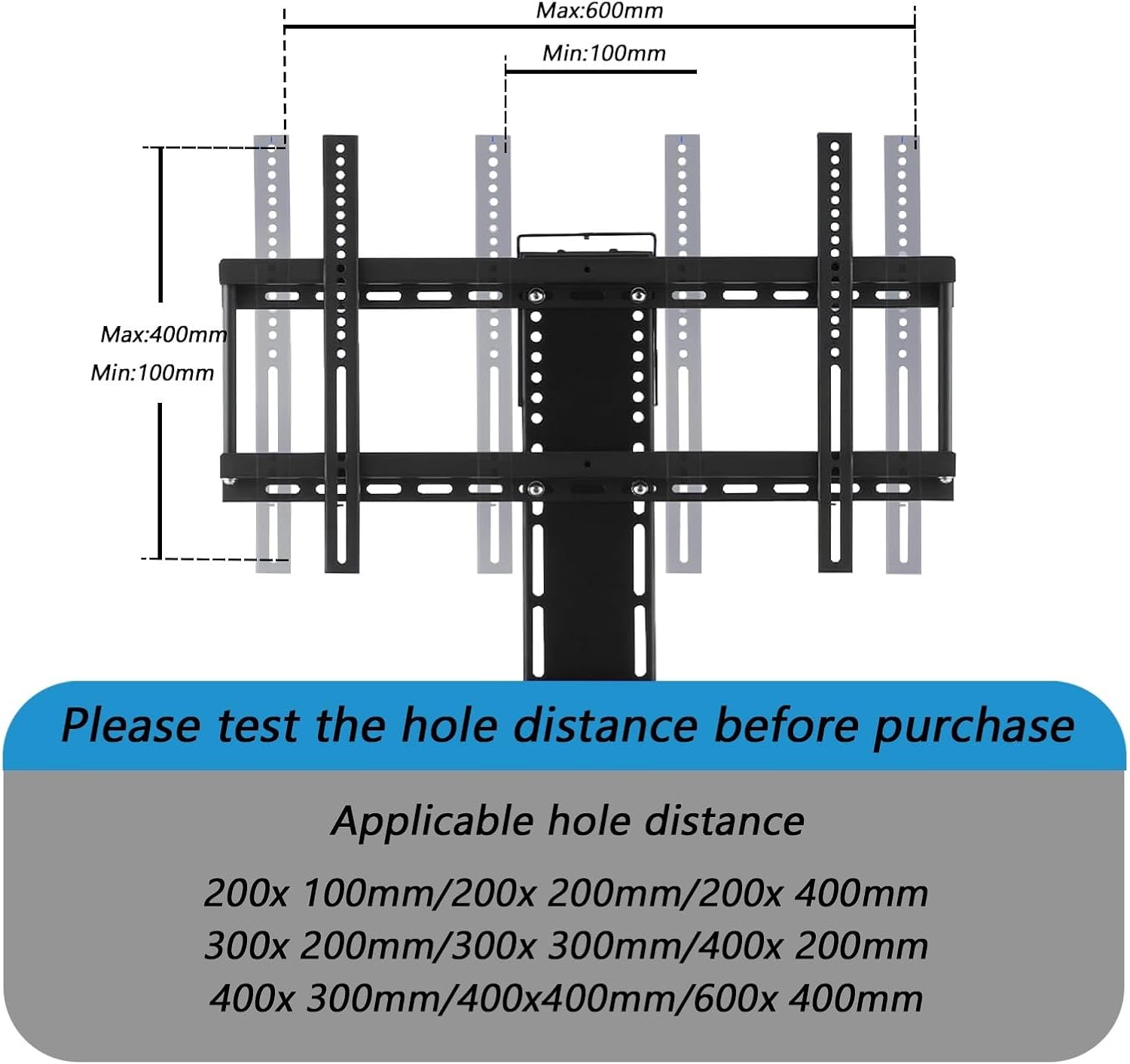 TV Monitor Wall Mount,TV Wall Mount,Adjustable Ceiling TV Mount Bracket, with Remote Control Motorized TV Mount, Fits 32-70 Inch Motorized TV Stand, 360° Manual Rotation TV Lift, Motorized Ceiling TV