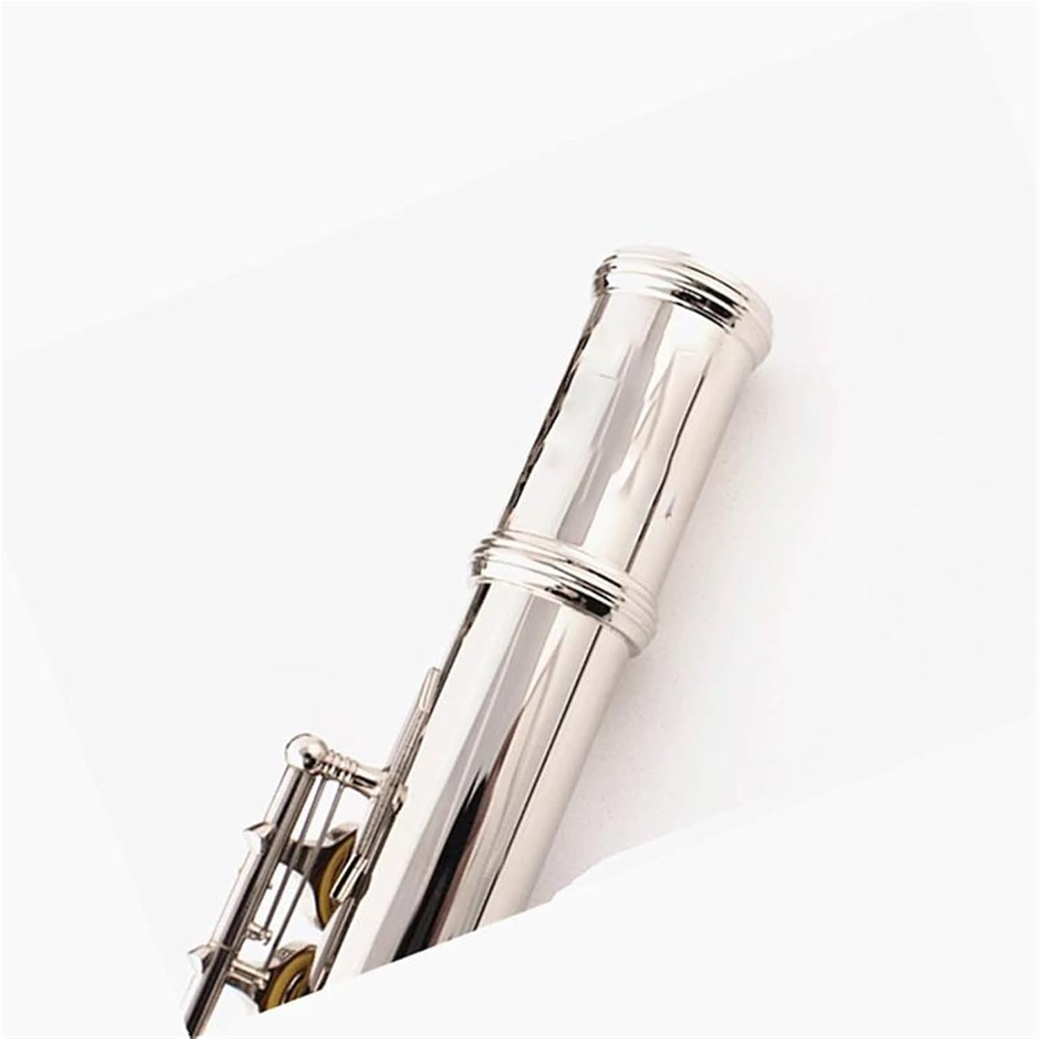 VBDEFRT C Key 16hole Flute Musical Instrument Professional Woodwind Silver Flute White Copper Dizi