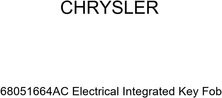 Chrysler Genuine 68051664AC Electrical Integrated Key Fob