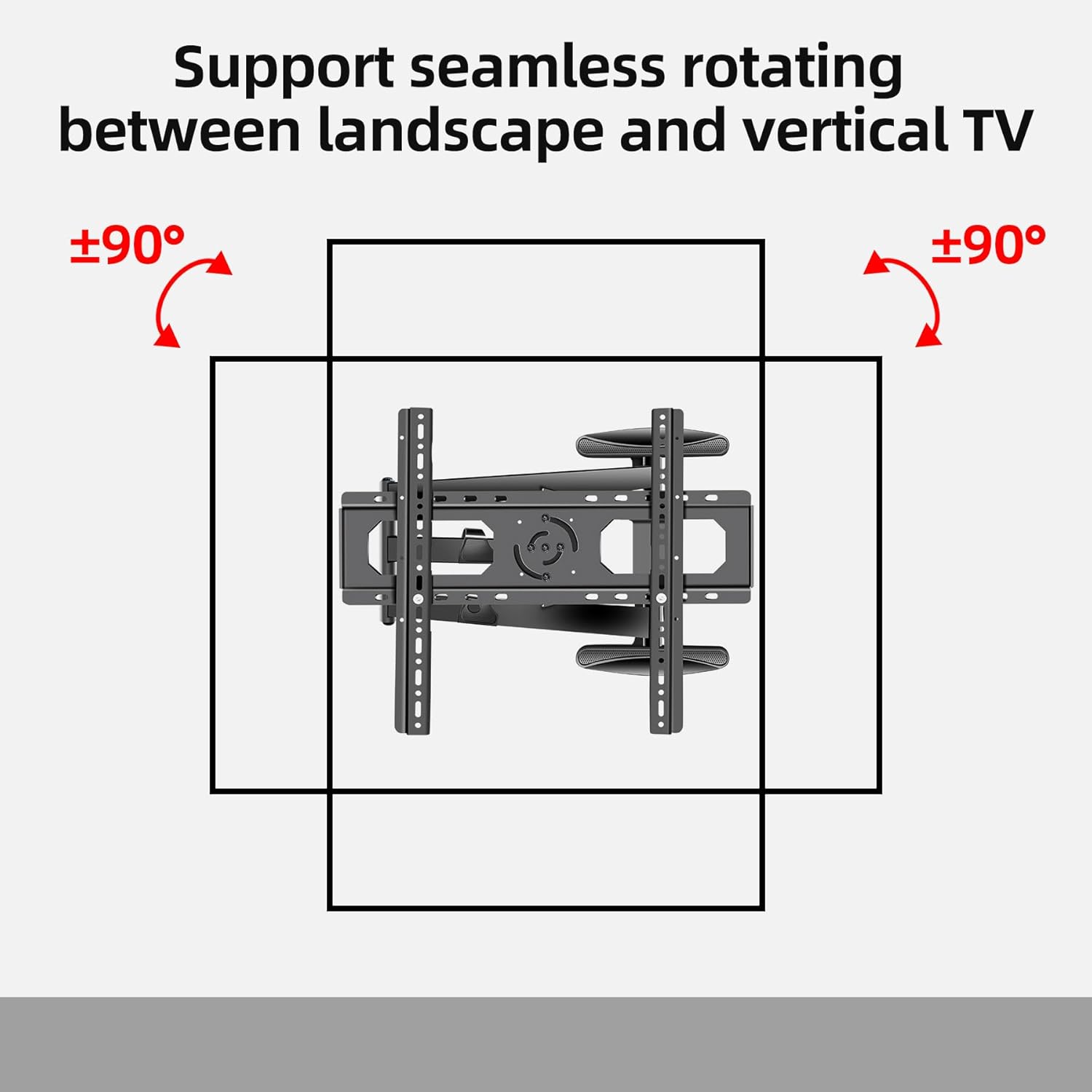TV Wall Mount Vertical Supports 40-80